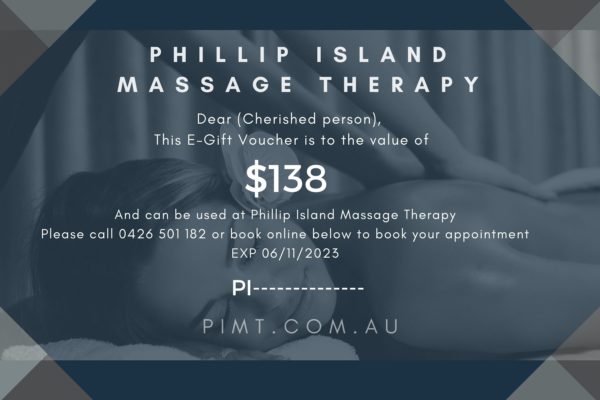 massage gift voucher - 90 minutes weekday