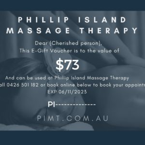 massage gift voucher - 30 minutes